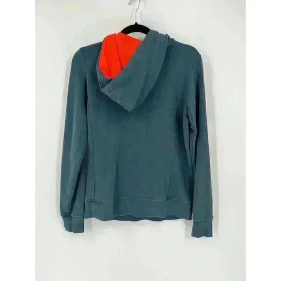 The North Face Women's Hoodie Size Small Red White Blue Drawstring Outdoor - Picture 3 of 7